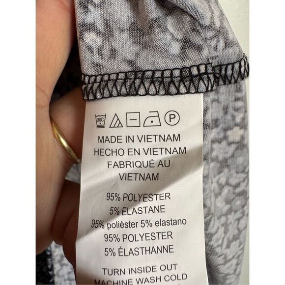 Michael Kors Womens Blue Floral Wrap Front Vneck Tiered Dress sz XS Feminine - Picture 5 of 6